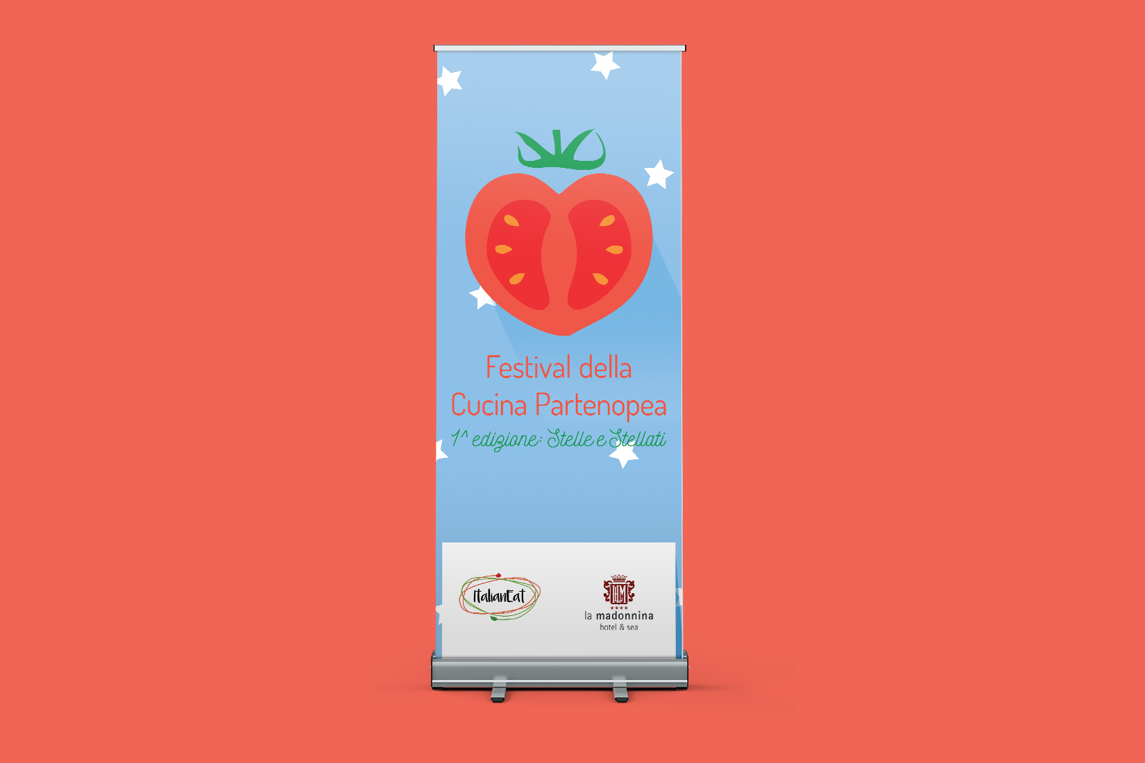 Rollup prodotto per il Festival della Cucina Partenopea